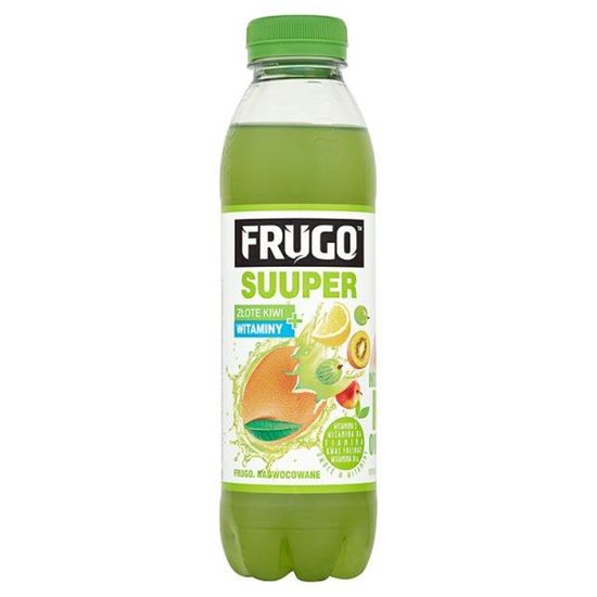 Obrazek Frugo Suuper Złote Kiwi + witaminy Napój wieloowocowy niegazowany 500 ml