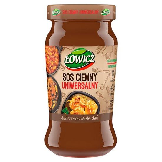 Obrazek Łowicz Sos ciemny uniwersalny 335 g