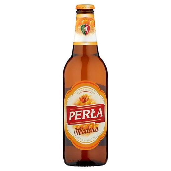 Obrazek Perła Miodowa Piwo jasne 500 ml