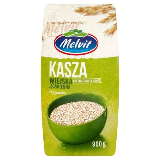 Obrazek Melvit Kasza jęczmienna wiejska oryginalna 900 g