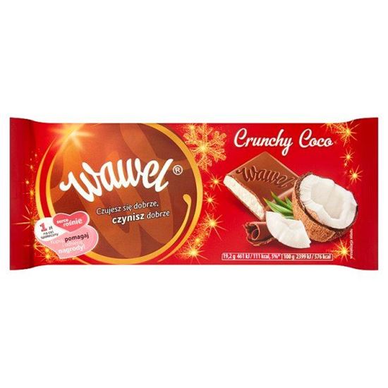 Obrazek Wawel Crunchy Coco Czekolada mleczna nadziewana 96 g