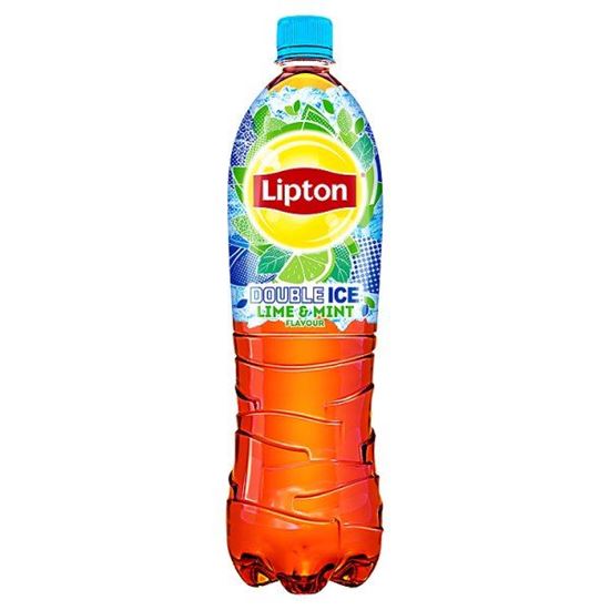 Obrazek Lipton Ice Tea Double Ice Lime & Mint Napój niegazowany 1,5 l