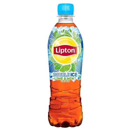 Obrazek Lipton Ice Tea Double Ice Lime & Mint Napój niegazowany 500 ml