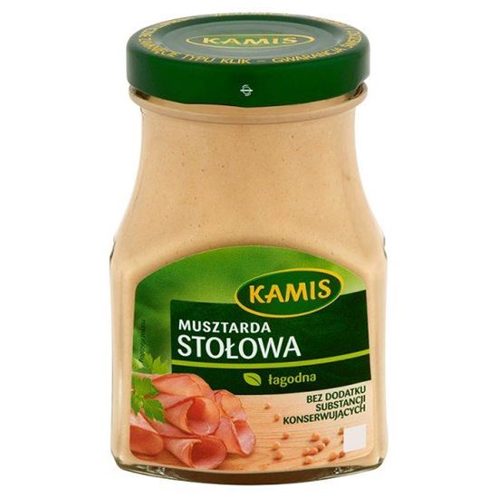 Obrazek Kamis Musztarda stołowa 185 g