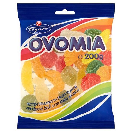 Obrazek Figaro Ovomnia Żelki pektynowe o smaku owocowym 200 g