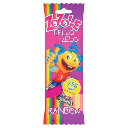 Obrazek Zozole Hello Żelo Rainbow Żelki 75 g