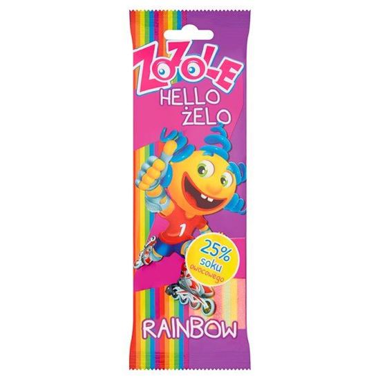 Obrazek Zozole Hello Żelo Rainbow Żelki 75 g