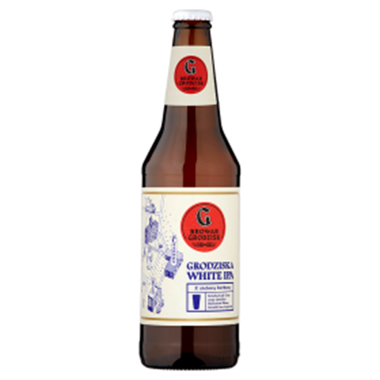 Obrazek Browar Grodzisk Grodziska White IPA Piwo 500 ml
