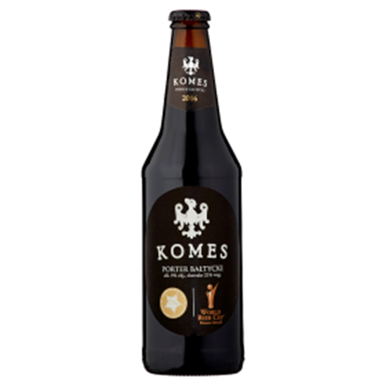 Obrazek Komes Porter Bałtycki Piwo 500 ml