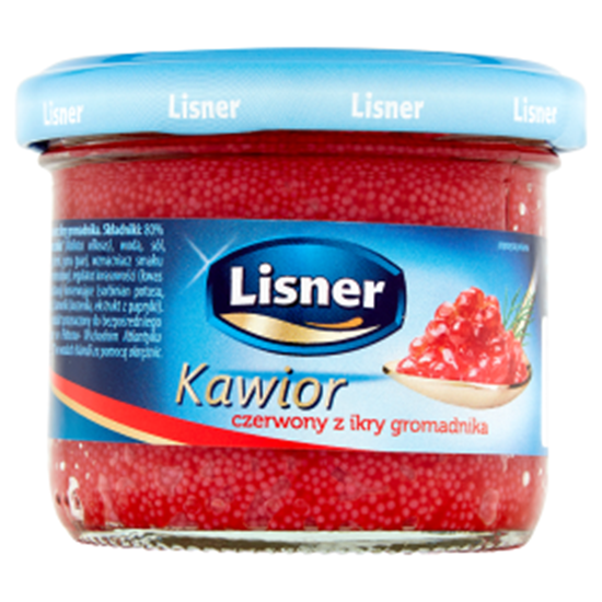 Obrazek Lisner Kawior czerwony z ikry gromadnika 100 g