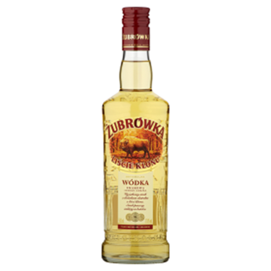 Obrazek Żubrówka Liście klonu Wódka smakowa słodko-gorzka 500 ml