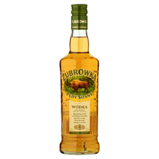Obrazek Żubrówka Pędy sosny Wódka smakowa słodko-gorzka 500 ml