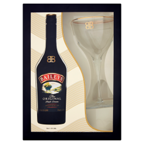 Obrazek Baileys The Original Likier irlandzki 700 ml + kieliszek Venus Zestaw