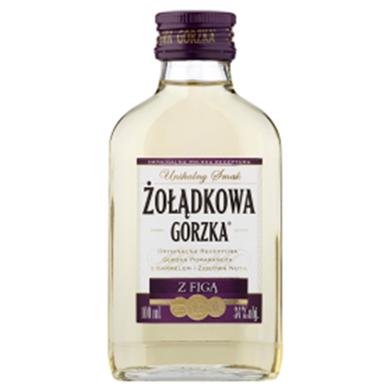 Obrazek Żołądkowa Gorzka z figą Likier 100 ml