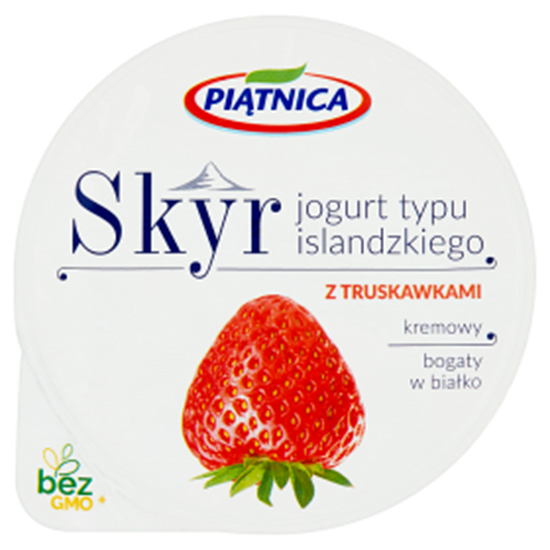 Obrazek Piątnica Skyr Jogurt typu islandzkiego z truskawkami 150 g