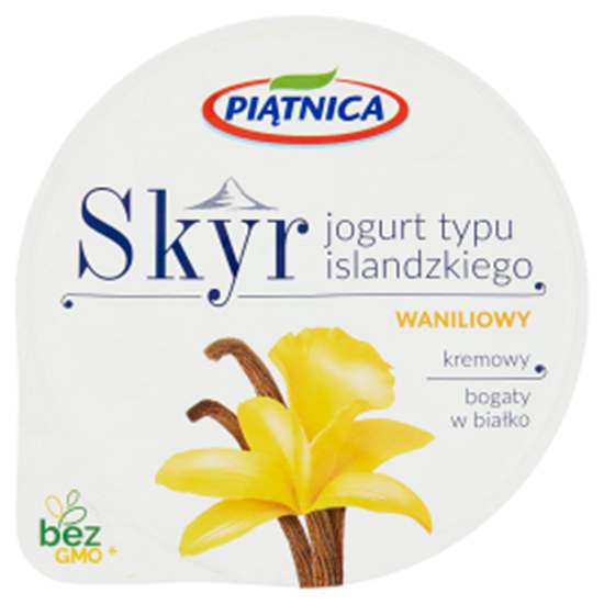 Obrazek Piątnica Skyr Jogurt typu islandzkiego waniliowy 150 g