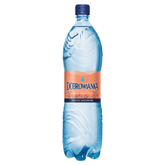 Obrazek Dobrowianka Naturalna woda mineralna mocno gazowana 1,5 l