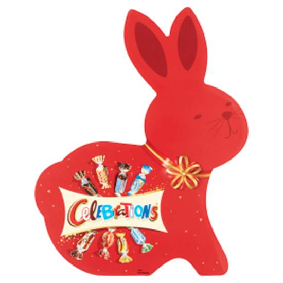 Obrazek Celebrations Wybór czekoladowych cukierków ciasteczek i wafelków oblanych mleczną czekoladą 215 g