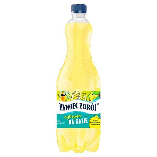 Żywiec Zdrój Na Gazie Napój gazowany cytrynowy 1 l