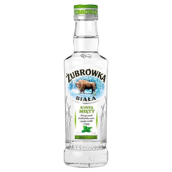 Żubrówka Biała z nutą mięty Wódka smakowa 200 ml