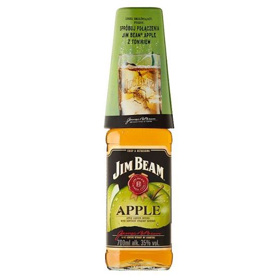 Jim Beam Apple Likier 700 ml i szklanka