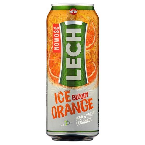 Lech Ice Bloody Orange Piwo z lemoniadą 500 ml