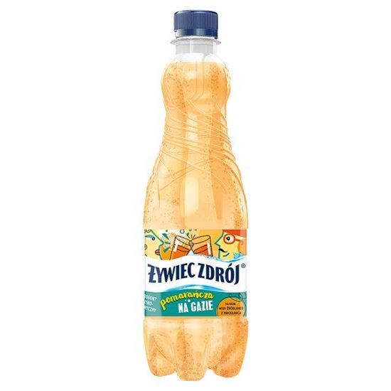 Żywiec Zdrój Na Gazie Napój gazowany pomarańczowy 500 ml