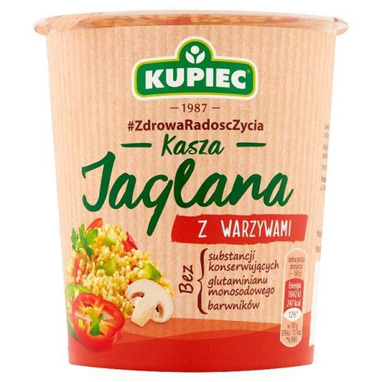 Kupiec Kasza jaglana z warzywami 70 g