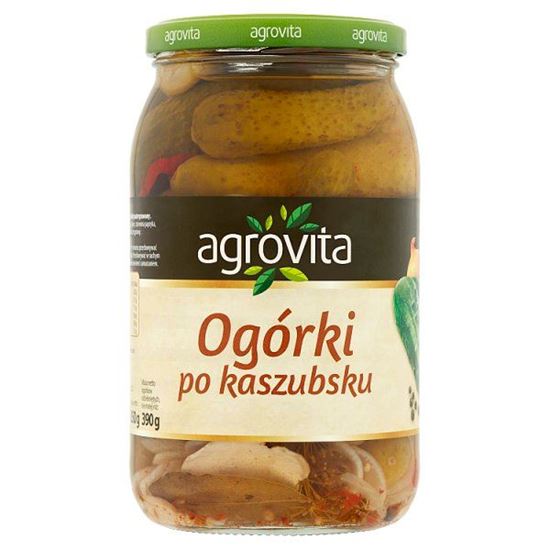 Agrovita Ogórki po kaszubsku 850 g