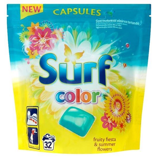 Surf Color Fruity Fiesta & Summer Flowers Kapsułki do prania 841 g (32 sztuki)
