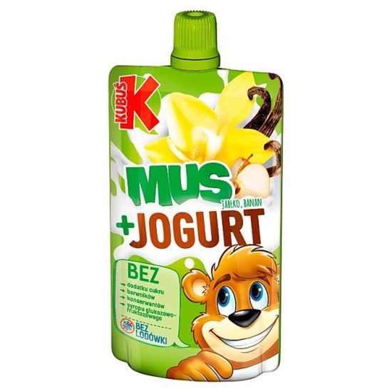 Kubuś Mus + Jogurt jabłko banan 80 g