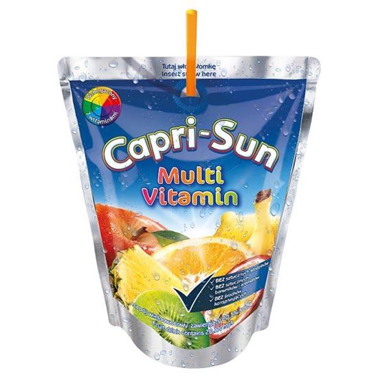 Capri-Sun Multi Vitamin Napój wieloowocowy 200 ml