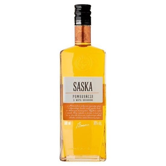 Saska Likier Pomarańcza z nutą bourbona 500 ml