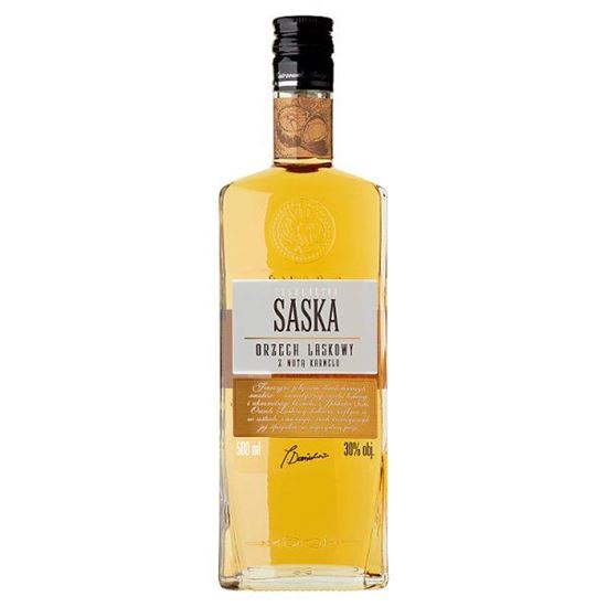 Saska Likier Orzech laskowy z nutą karmelu 500 ml