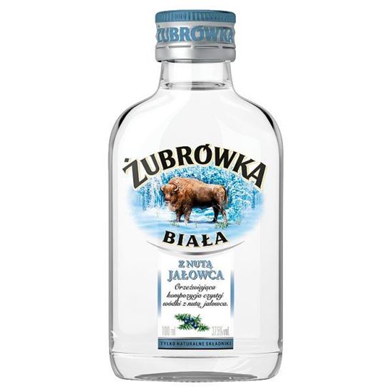 Żubrówka Biała z nutą jałowca Wódka smakowa 100 ml