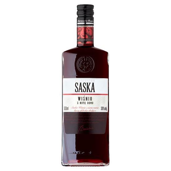 Saska Likier Wiśnia z nutą rumu 500 ml