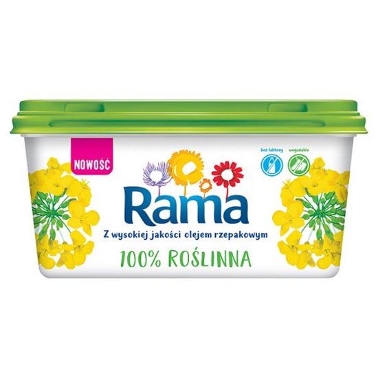 Rama 100% roślinna Margaryna 450 g