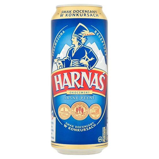Harnaś Okocimski Piwo jasne pełne 500 ml