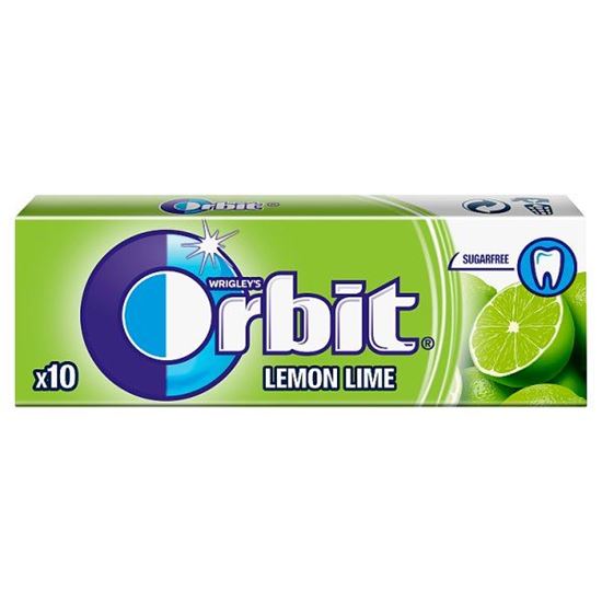 Orbit Lemon Lime Guma do żucia bez cukru 14 g (10 sztuk)