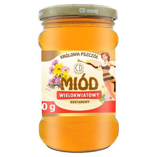 Królowa Pszczół Miód wielokwiatowy nektarowy 370 g
