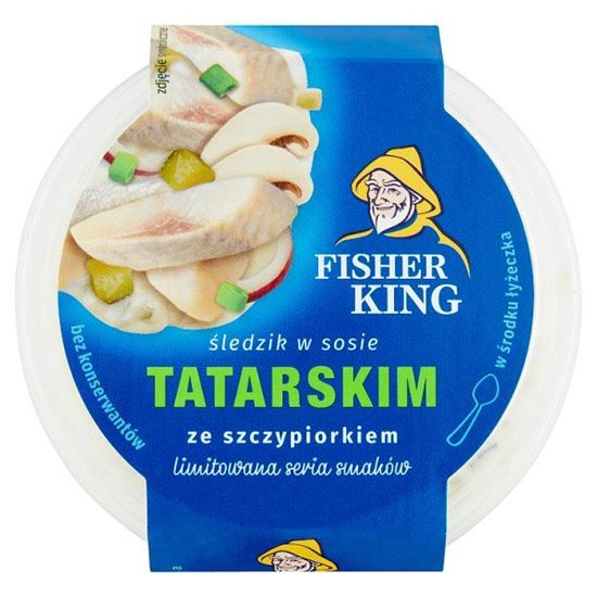 Fisher King Śledzik w sosie tatarskim ze szczypiorkiem 230 g