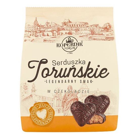 Kopernik Serduszka Toruńskie w czekoladzie 144 g