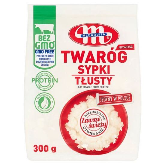 Mlekovita Twaróg sypki tłusty 300 g