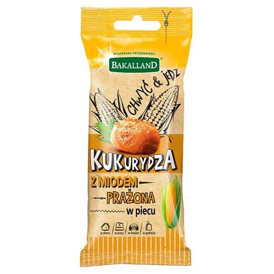Bakalland Kukurydza z miodem prażona w piecu 40 g