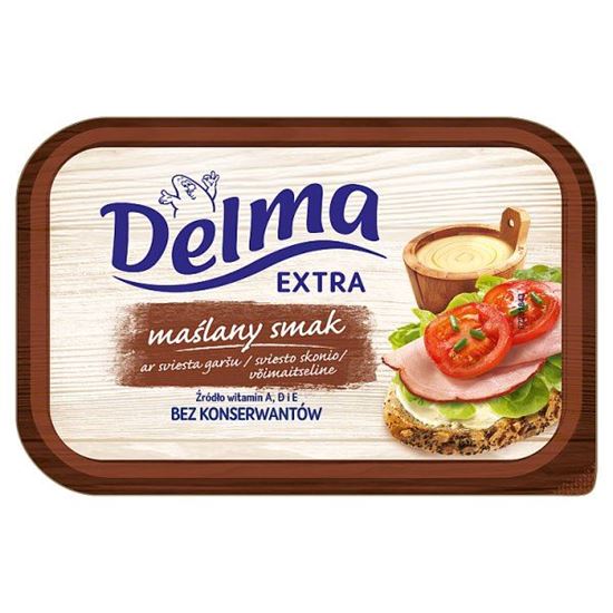 Delma Extra Margaryna o smaku masła 250 g
