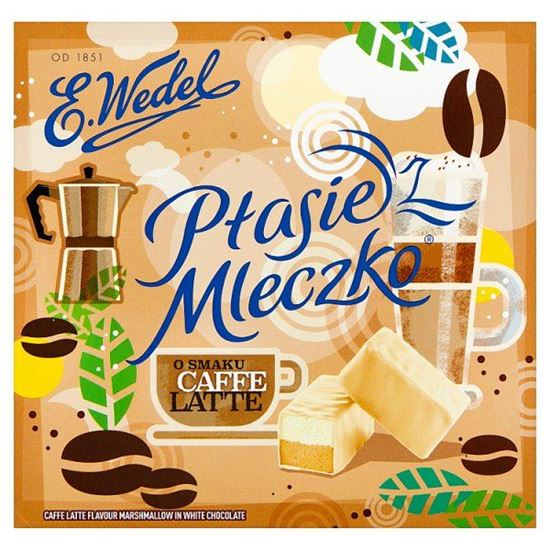 E. Wedel Ptasie Mleczko o smaku caffe latte 380 g