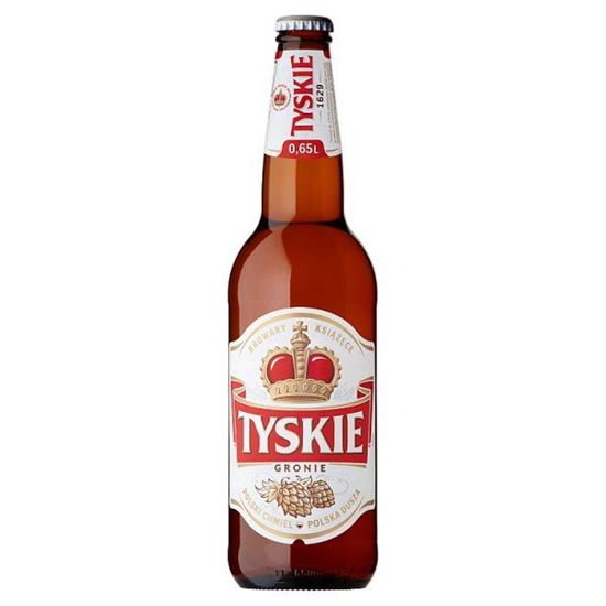 Tyskie Gronie Piwo jasne 0,65 l