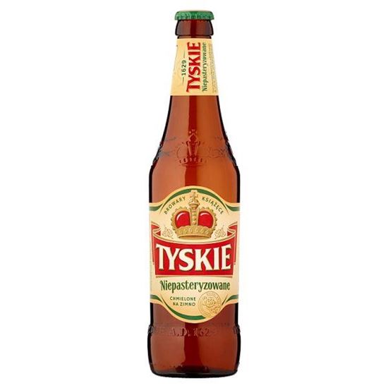Tyskie Niepasteryzowane Piwo jasne 500 ml