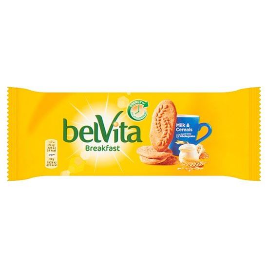 belVita Breakfast Ciastka zbożowe z mlekiem 50 g