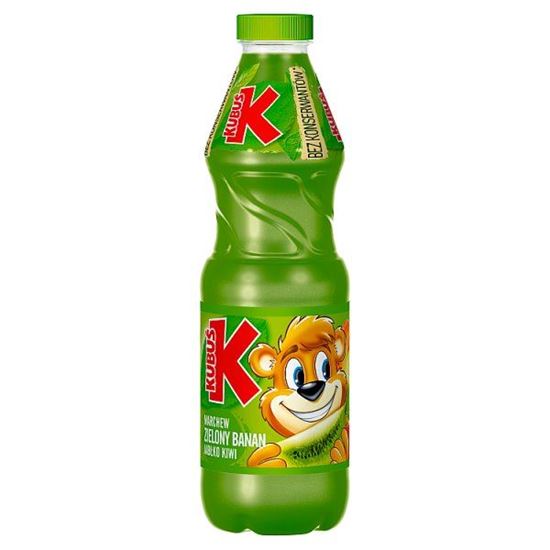 Kubuś Napój marchew zielony banan jabłko kiwi 900 ml